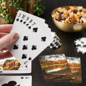Jeu De Cartes Reflet Forêt Rivière d'automne (In Situ)