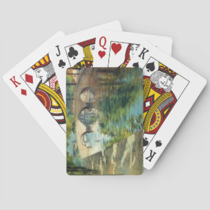 Jeu De Cartes Reflets sur un canal (par William Merritt Chase)
