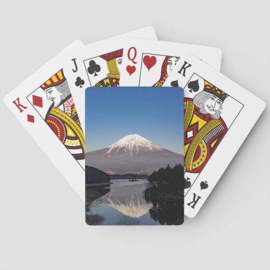 Jeu De Cartes Réflexion du lac Fuji (dos)