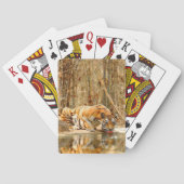 Jeu De Cartes Réflexion du tigre (dos)