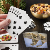 Jeu De Cartes Réflexion d'une Lioness Playing Cards (In Situ)