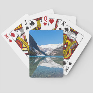 Jeu De Cartes Réflexion sur le lac Louise - Banff NP, Canada