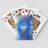 Jeu De Cartes Réflexions bleues (dos)