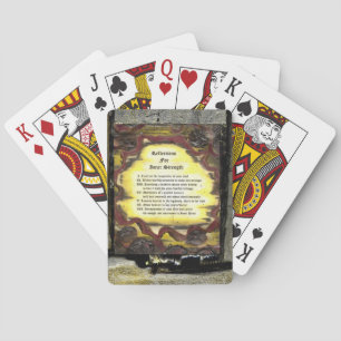 Jeu De Cartes Réflexions Pour La Force Intérieure