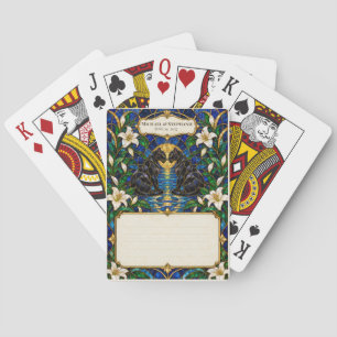Jeu De Cartes Registre de mariage à la signature de la Panthère