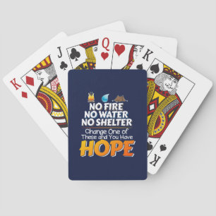 Jeu De Cartes Règles de survie sauvage - Toujours avoir espoir