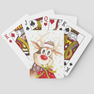 Jeu De Cartes Reinder de Noël
