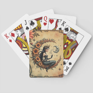 Jeu De Cartes Reine Croissant de Tournesol