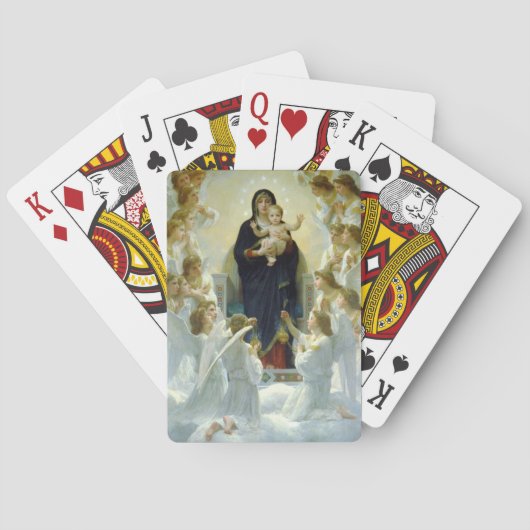Jeu De Cartes Reine des Anges (par Bouguereau) (dos)