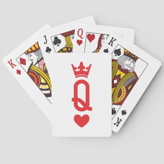 Jeu De Cartes Reine des cartes (dos)
