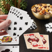 Jeu De Cartes Reine Des Coeurs Jouer Des Cartes (In Situ)