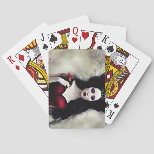 Jeu De Cartes Reine des Roses (dos)