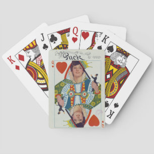 Jeu De Cartes Reine d'Evelyn Nesbit des coeurs