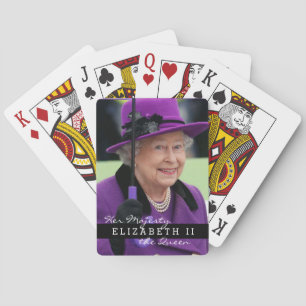 Jeu De Cartes Reine Elizabeth d'Angleterre
