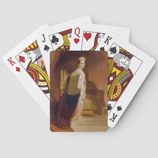 Jeu De Cartes Reine Victoria (par Thomas Sully) (dos)