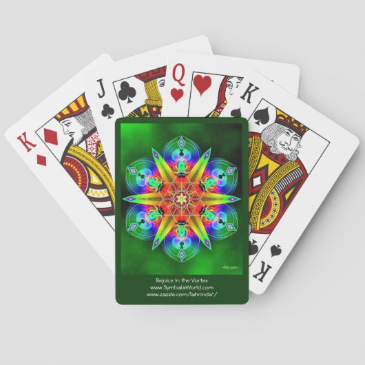 Jeu De Cartes Réjouissez-vous dans le Vortex (dos)