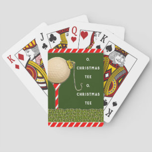 Jeu De Cartes Remplisseur de bas de Noël de golf