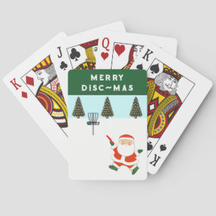 Jeu De Cartes Remplisseur de bas de Noël pour golf sur disque