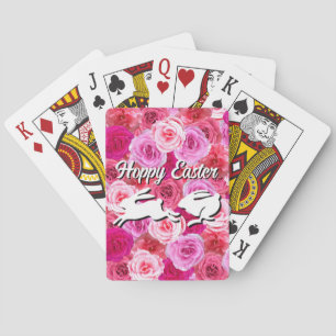 Jeu De Cartes Remplisseurs de panier de Pâques Lapins Blancs Fle