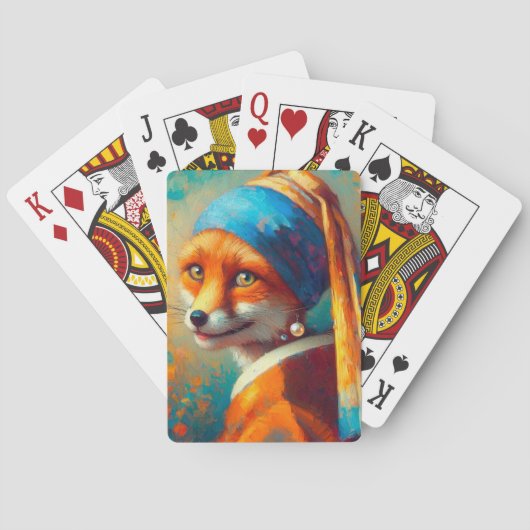 Jeu De Cartes Renard cool (dos)