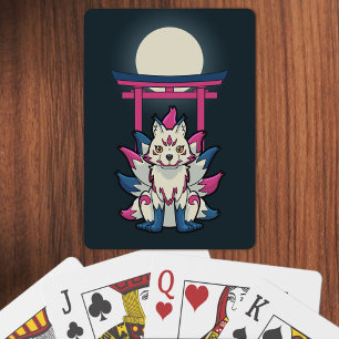 Jeu De Cartes Renard japonais à neuf queues - Kyubi Kitsune