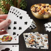 Jeu De Cartes Renard mignon et points sans couture (In Situ)