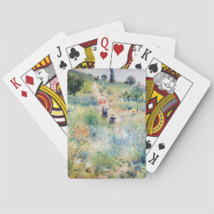Jeu De Cartes Renoir - Chemin menant à travers l'herbe haute