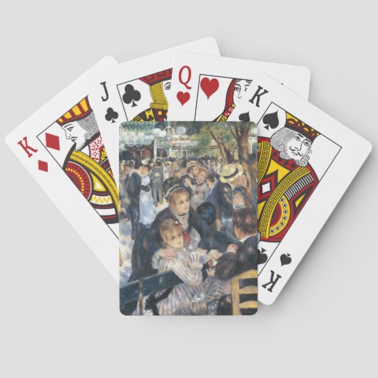 Jeu De Cartes Renoir Moulin Danse Galette Party (dos)