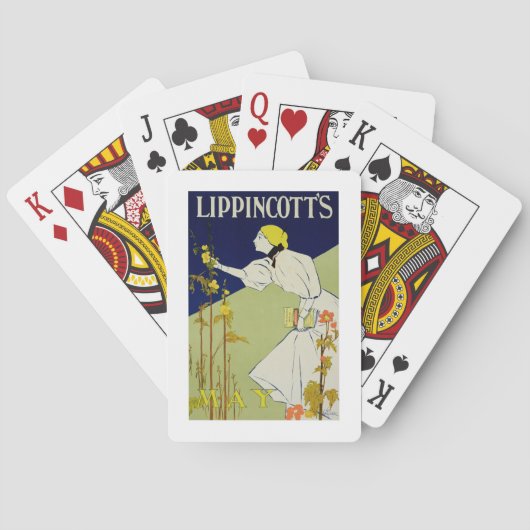 Jeu De Cartes Reproduction d'une affiche publicitaire de 'Lippin (dos)