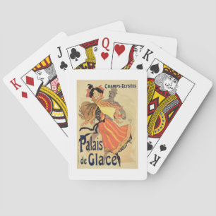 Jeu De Cartes Reproduction d'une affiche publicitaire pour le 'P