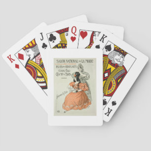 Jeu De Cartes Reproduction d'une affiche publicitaire pour le 'S