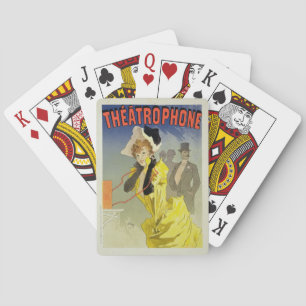 Jeu De Cartes Reproduction of a poster advertising