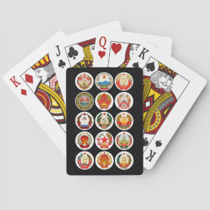 Jeu De Cartes Républiques de l'Union soviétique