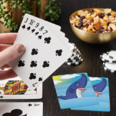 Jeu De Cartes Requin Dans L'Océan (In Situ)