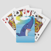 Jeu De Cartes Requin Dans L'Océan (dos)
