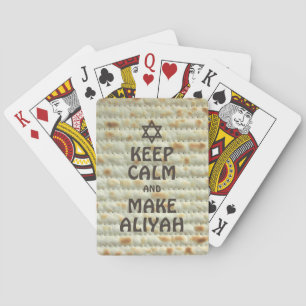 Jeu De Cartes Restez Calme Et Faites De L'Aliyah - Matzah
