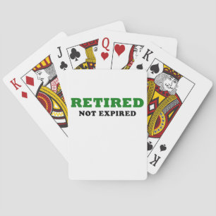 Jeu De Cartes Retired Not Expired