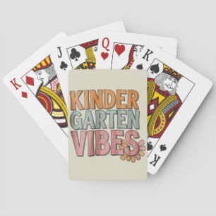 Jeu De Cartes Retour à l'école maternelle pré K première année 