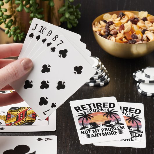 Jeu De Cartes Retraité 2026 plus mon problème (In Situ)