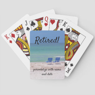 Jeu De Cartes Retraite de chaises de plage