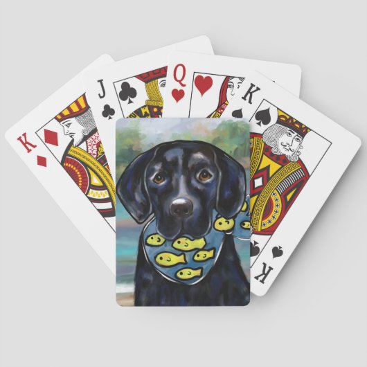 Jeu De Cartes Retriever du Labrador (dos)
