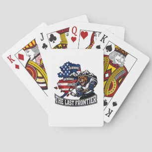 Jeu De Cartes Retro Alaska The Last Frontier Carte de hockey sur