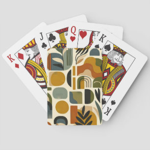 Jeu De Cartes Retro Botanica Geometrica