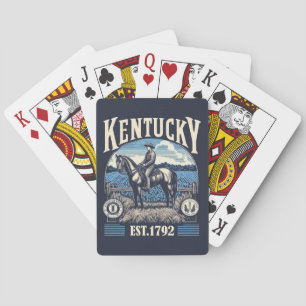 Jeu De Cartes Retro Kentucky