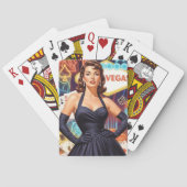 Jeu De Cartes Retro Las Vegas Pin-up (dos)