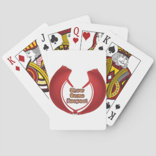 Jeu De Cartes Retro Red Hakuna Matata Les cadeaux montrent un ce