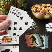Jeu De Cartes Retro vintage fille longue (In Situ)