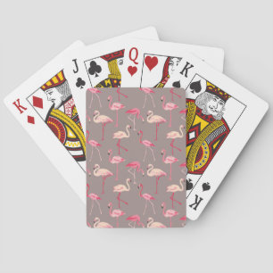 Jeu De Cartes Rétros Flamants roses