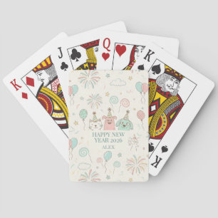 Jeu De Cartes Réveillon joyeux de la Saint-Sylvestre 2026