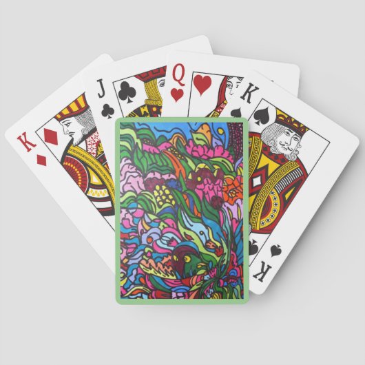Jeu De Cartes rêver de dauphins (dos)